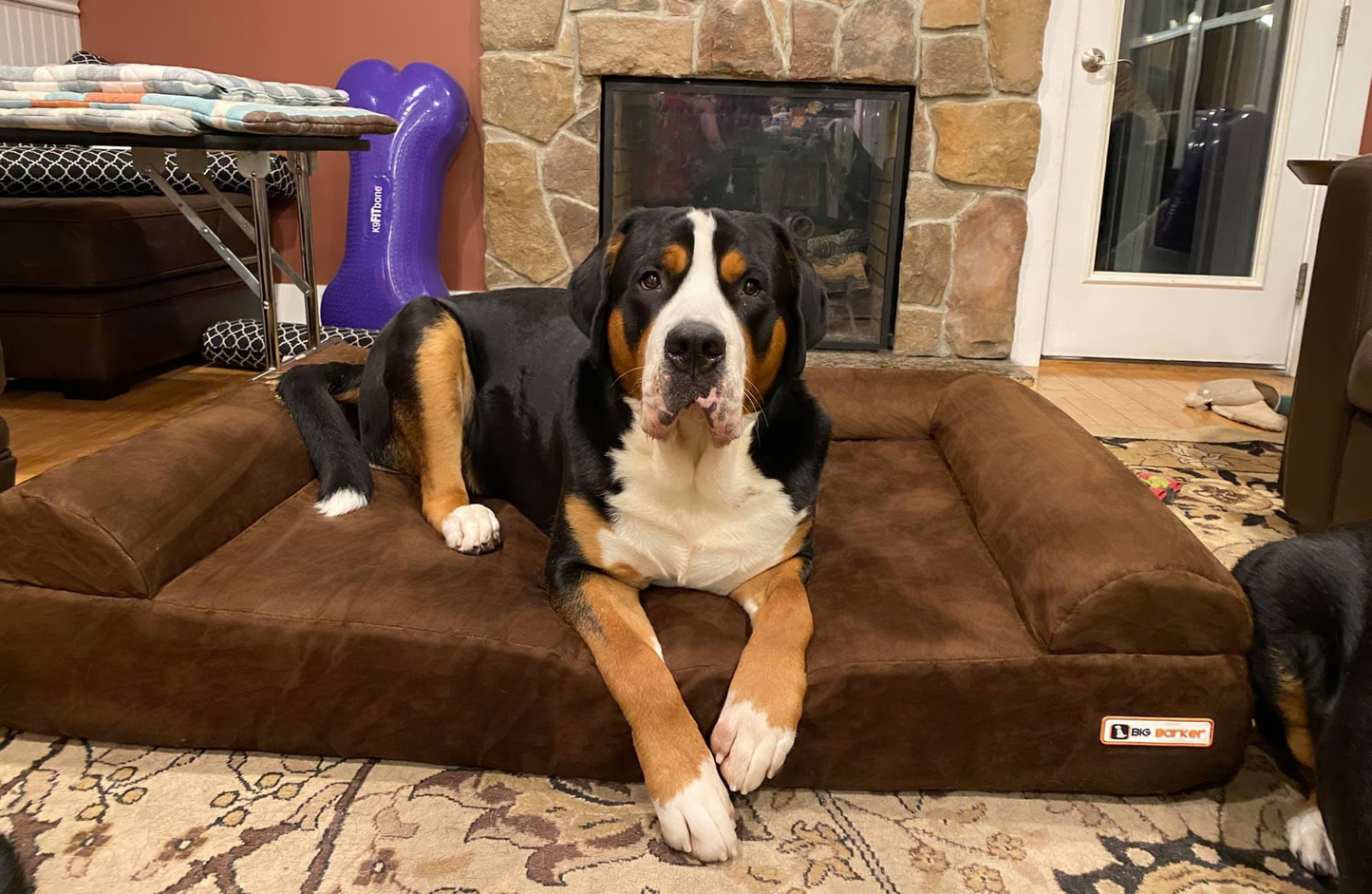 Big Barker - Big Barker 7" Orthopedic Dog Bed - Sofa Edition - Charcoal Gray / Extra Large