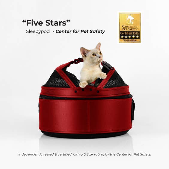 Sleepypod - Sleepypod Mobile Pet Bed - Strawberry Red