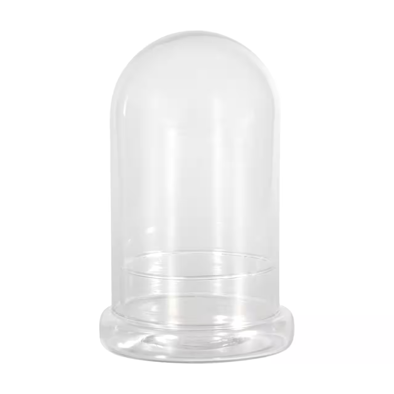 9 inch Glass Cloche with Glass Base