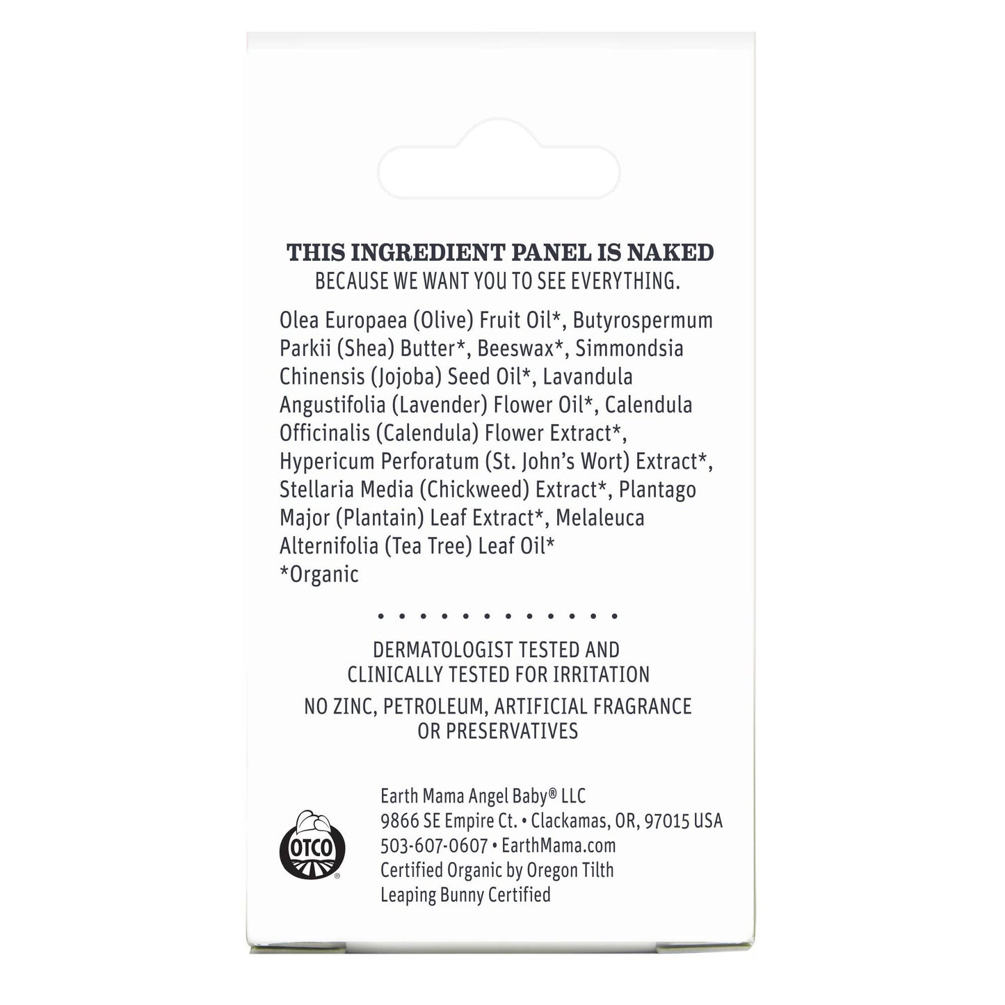Earth Mama Organics Organic Diaper Balm: 2oz