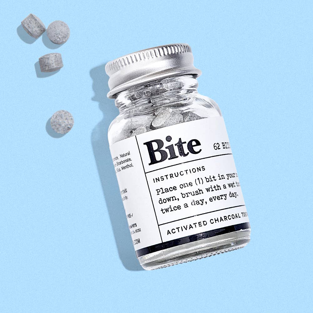 Bite Mint Charcoal Toothpaste Bits