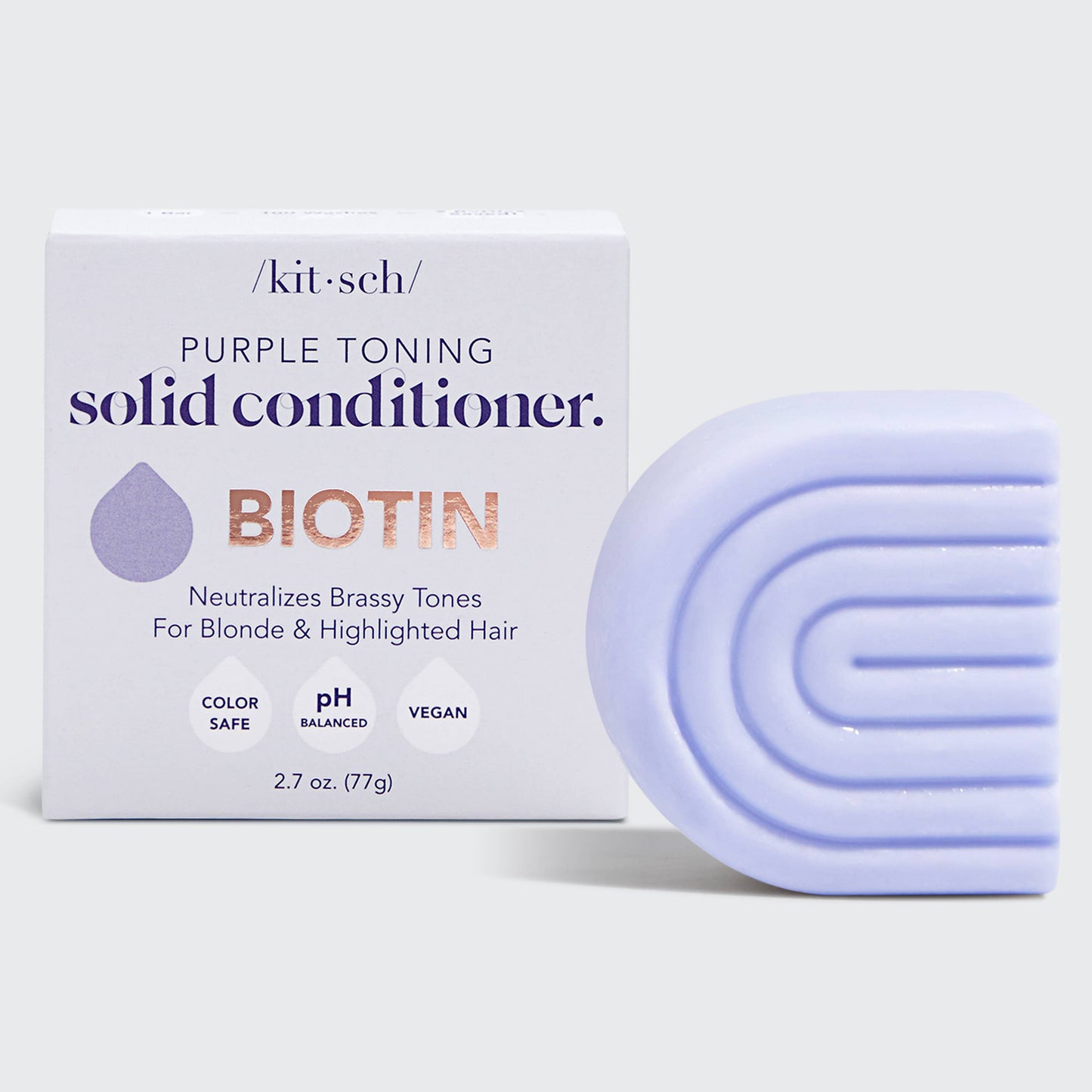 KITSCH Purple Toning Solid Conditioner Bar