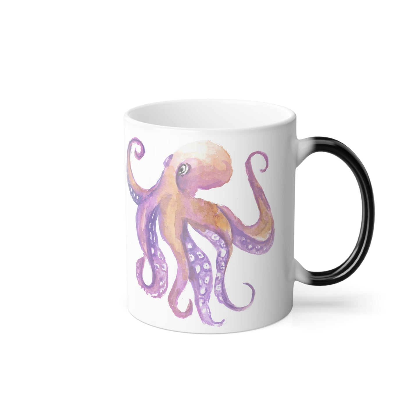 Sea Salty & Wild Color Changing Mug, Octopus