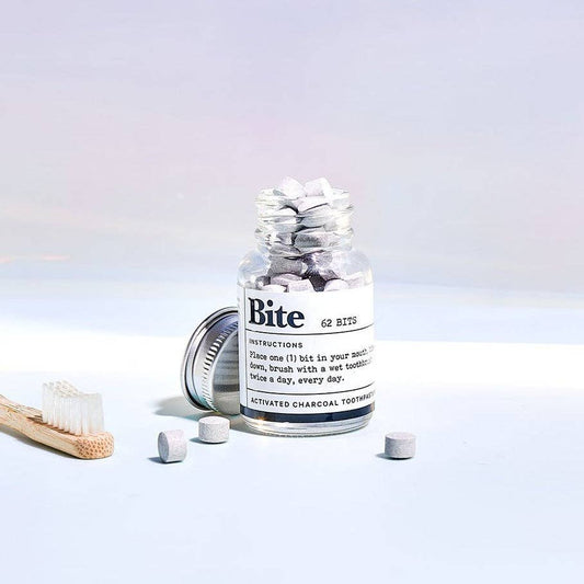 Bite Toothpaste & Mouthwash Duo - Charcoal (Fluoride-Free)