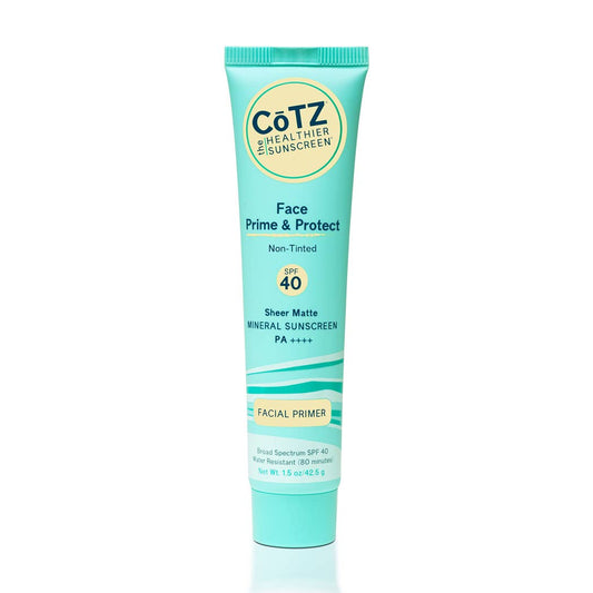 CoTZ The Healthier Sunscreen - Face Prime & Protect Non-Tinted SPF 40