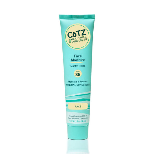 CoTZ The Healthier Sunscreen - Face Moisture Lightly Tinted SPF 35