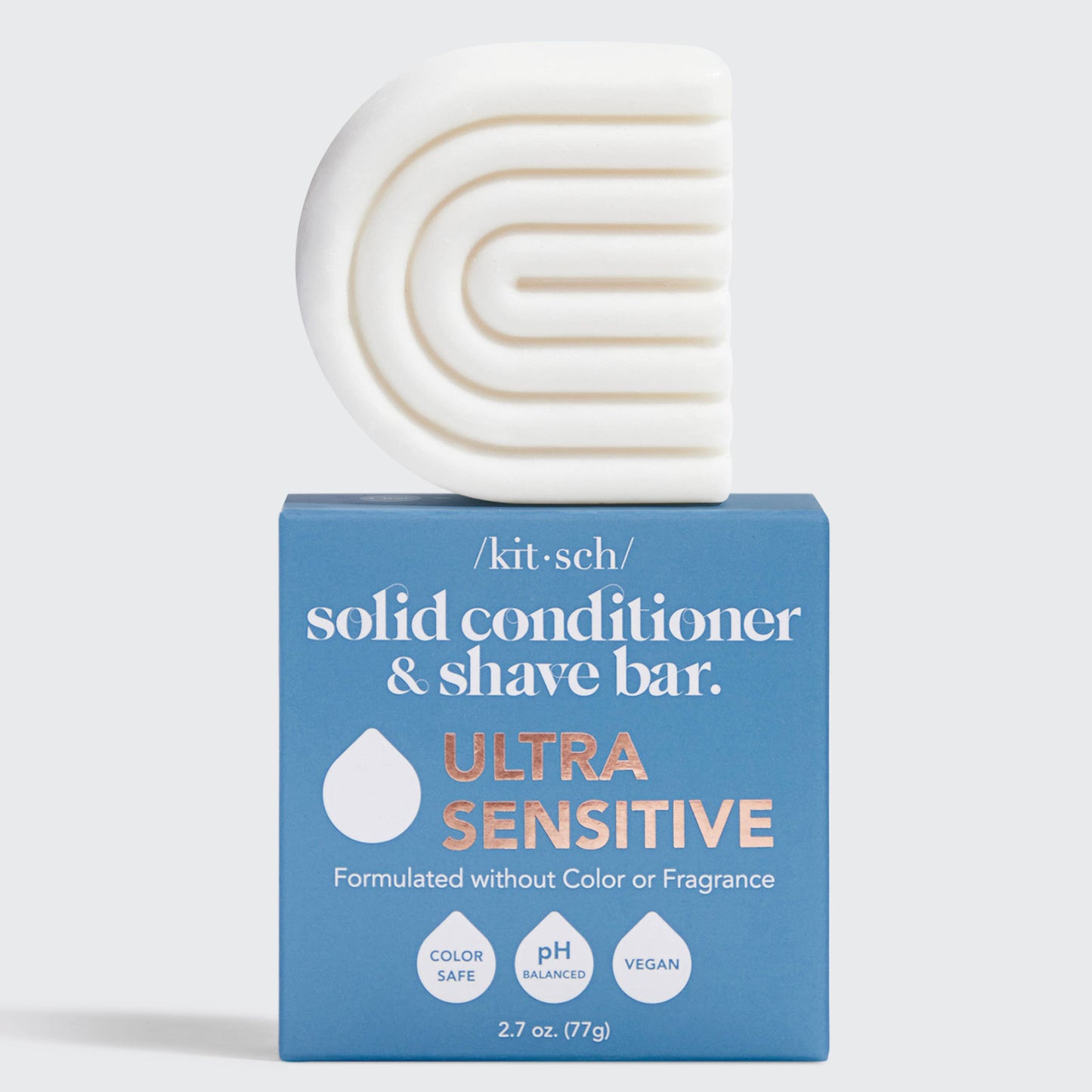 KITSCH Ultra Sensitive Conditioner & Shave Bar Fragrance-Free