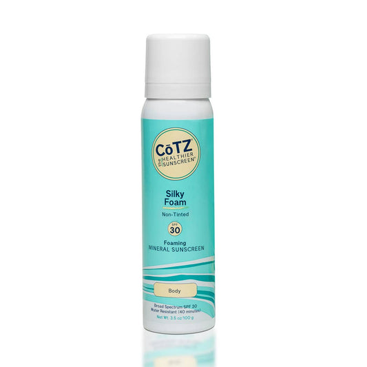 CoTZ The Healthier Sunscreen - Silky Foam Non-Tinted SPF 30