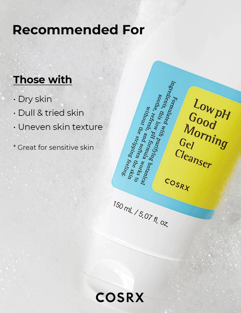 COSRX LOW PH GOOD MORNING GEL CLEANSER