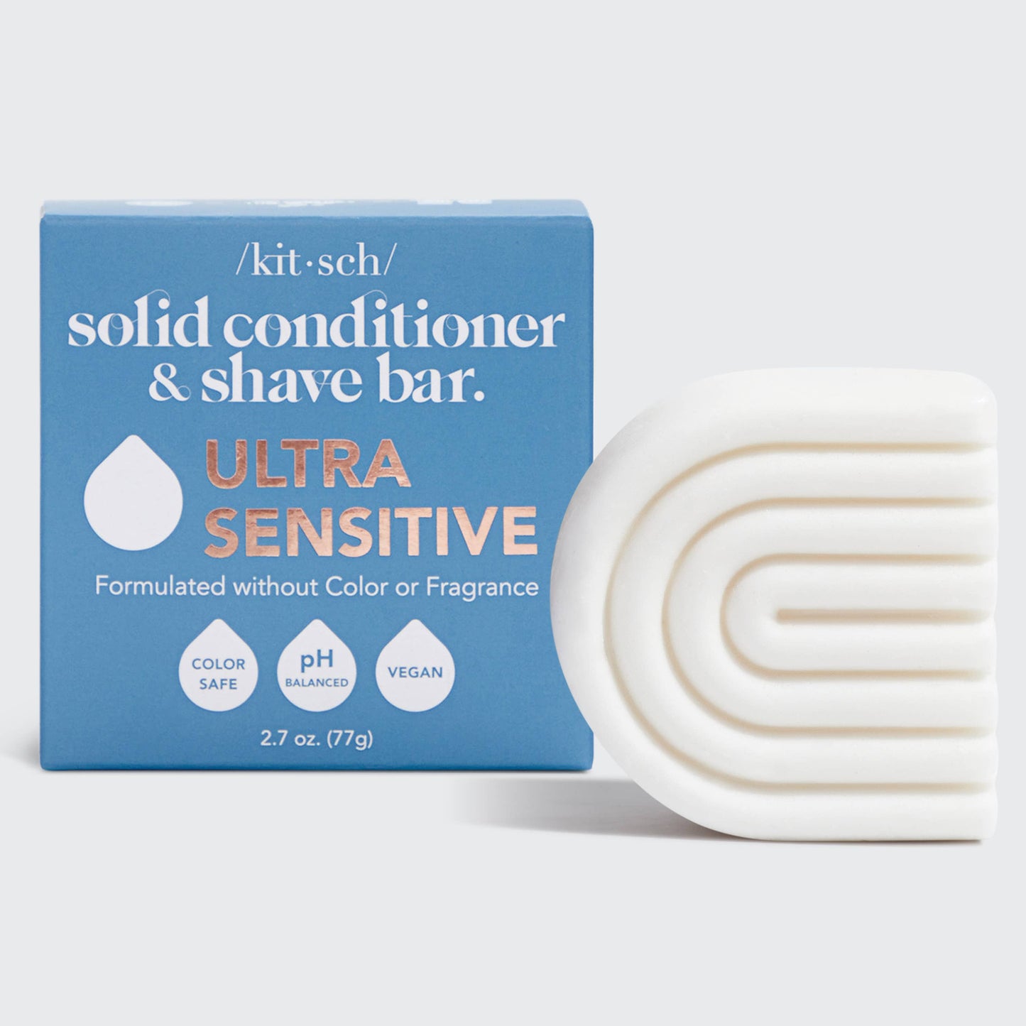 KITSCH Ultra Sensitive Conditioner & Shave Bar Fragrance-Free